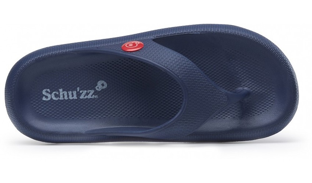 SchuzzSchuzzDamenClogBadeschuheFlipFlopFemmeBleu-marineBlau-3536