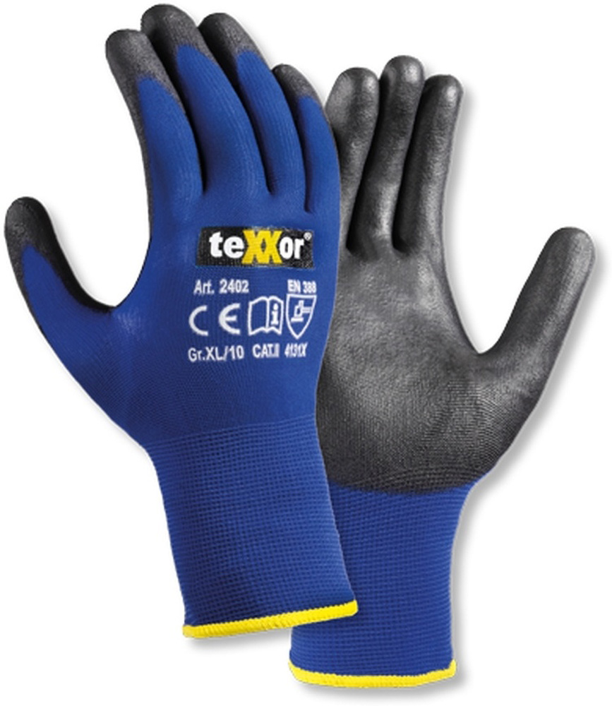 teXXorNylon-StrickhandschuheTouch12Paar2402