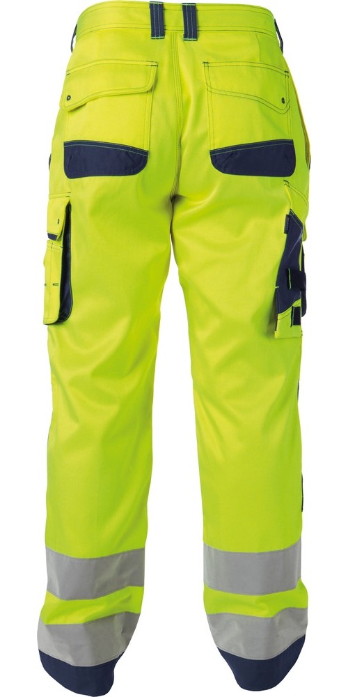 DassyWarnschutzhosemitKniepolstertaschenChicagoPESCO74NeongelbDunkelblau