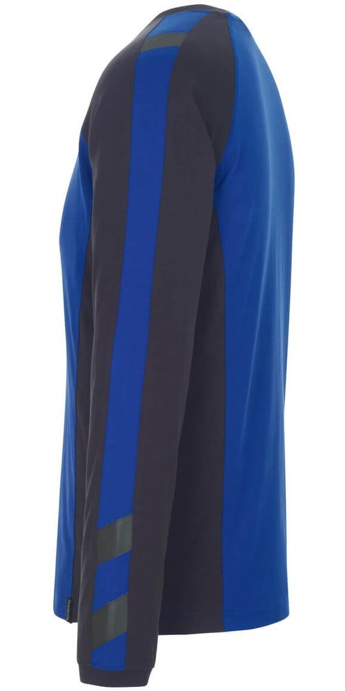 MascotT-ShirtLangarmBielefeldUnique50568-959KornblauSchwarzblau-XXL