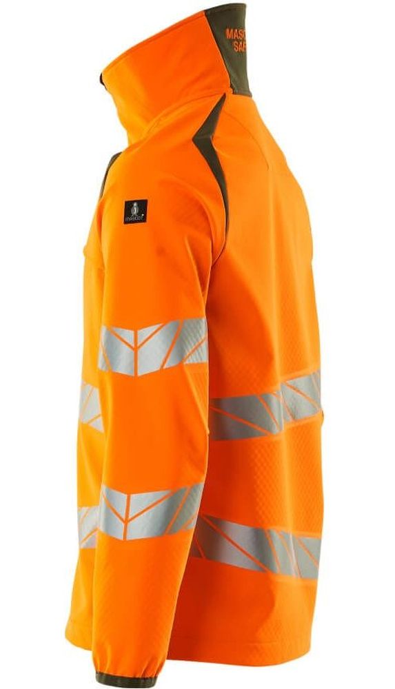 MascotSoftshellJackeAccelerateSafe19002-143Hi-visOrangeMoosgrn-XXL