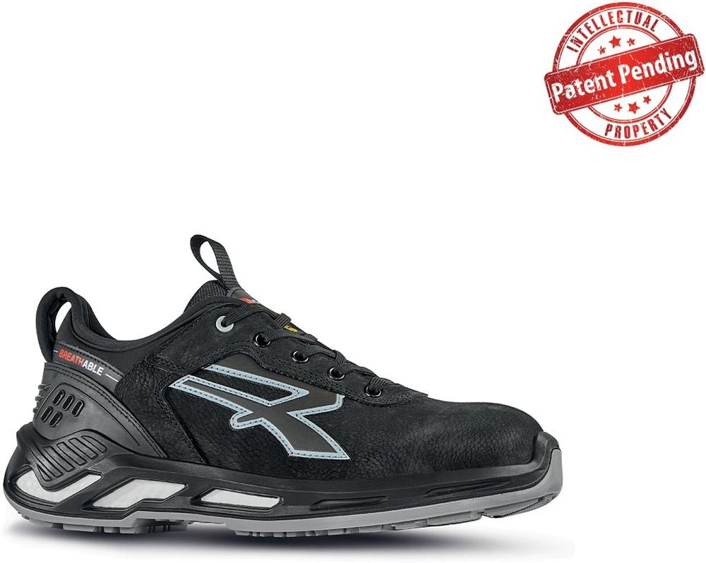 U-PowerSicherheitsschuheHalbschuheRushEsdS3CiSrcRS20164Schwarz-35