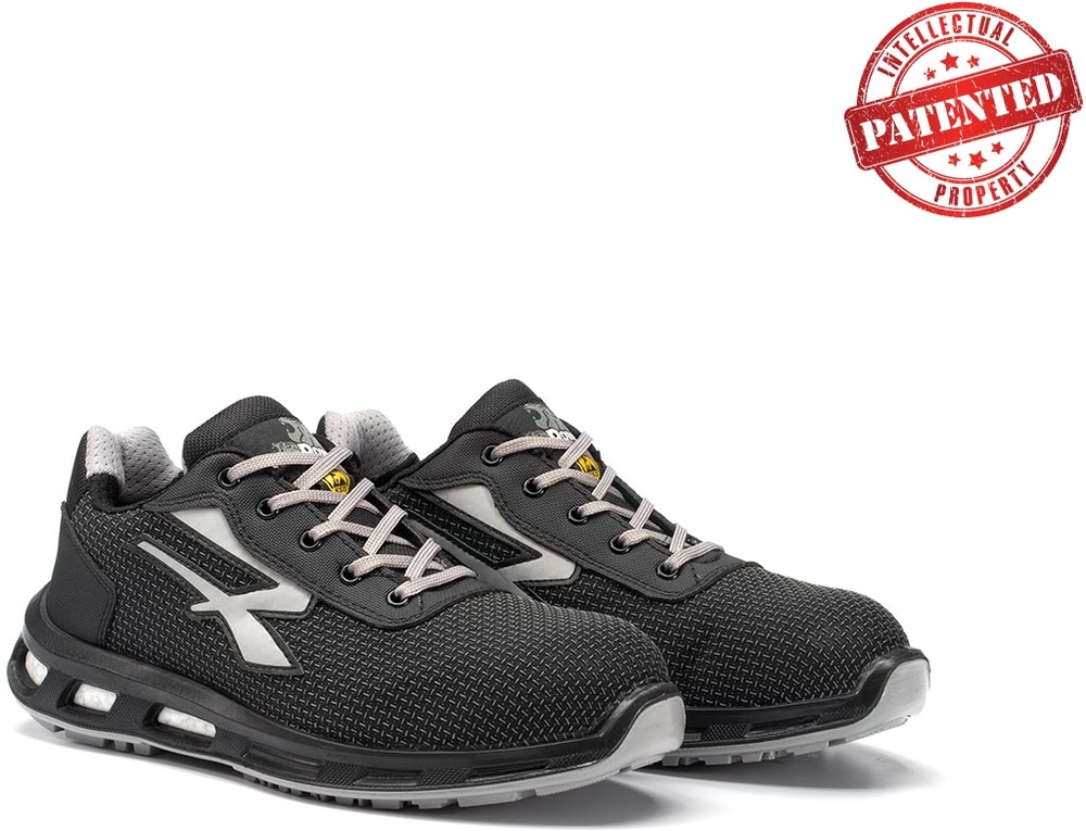 U-PowerSicherheitsschuheHalbschuheRaptorEsdS3CiSrcRL20376Schwarz-35