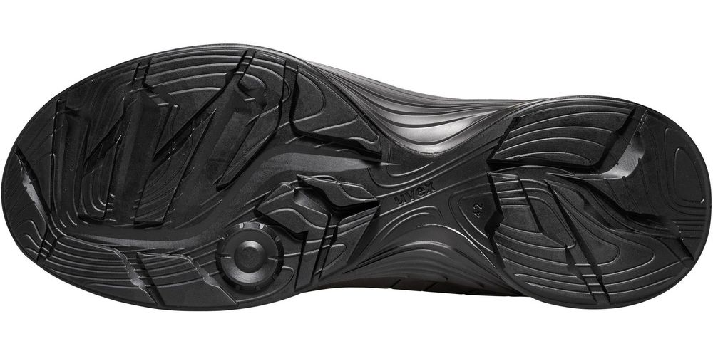 UvexSicherheitsschuhStiefel1G2SicherheitsstiefelS1SRC68325SchwarzSilber-35Weite12