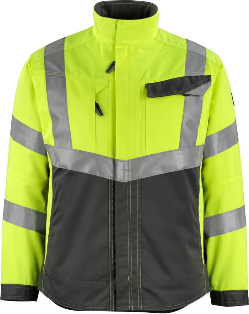 MascotJackeOxfordSafeSupreme15509-860Hi-visGelbDunkelanthrazit-XXL