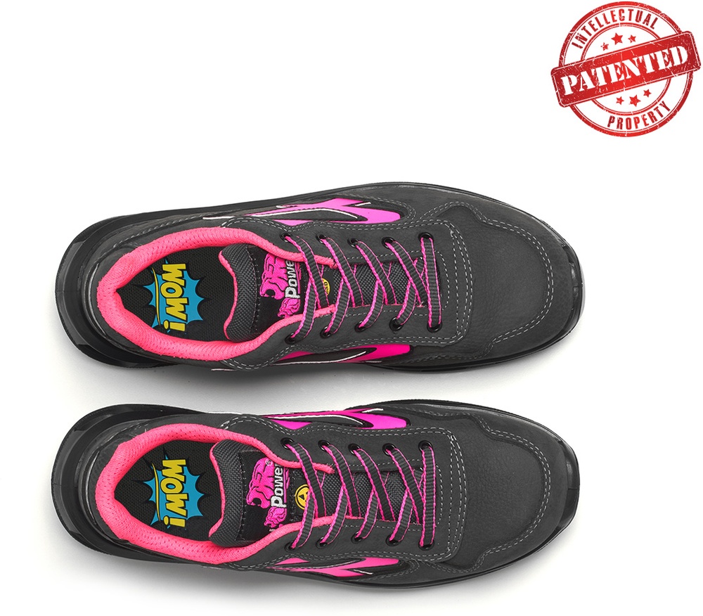 U-PowerSicherheitsschuheHalbschuheCandyEsdS3CiSrcRL20324Schwarz-35