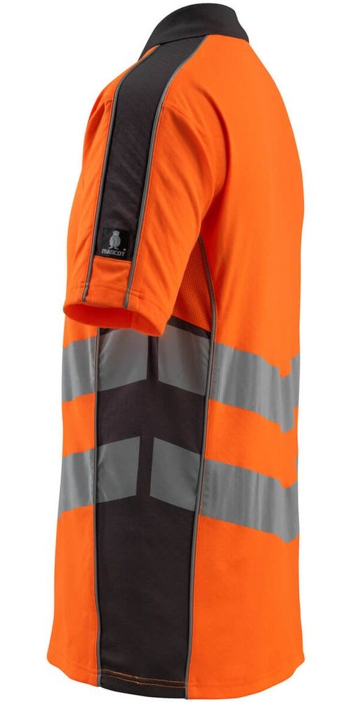 MascotPolo-ShirtMurtonSafeSupreme50130-933Hi-visOrangeDunkelanthrazit-XXL
