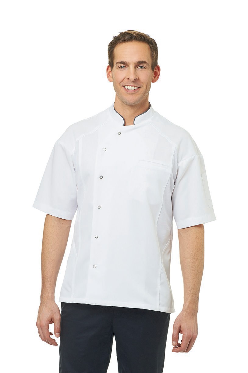 LeiberHerrenKochjackemit12rmel12275401Wei