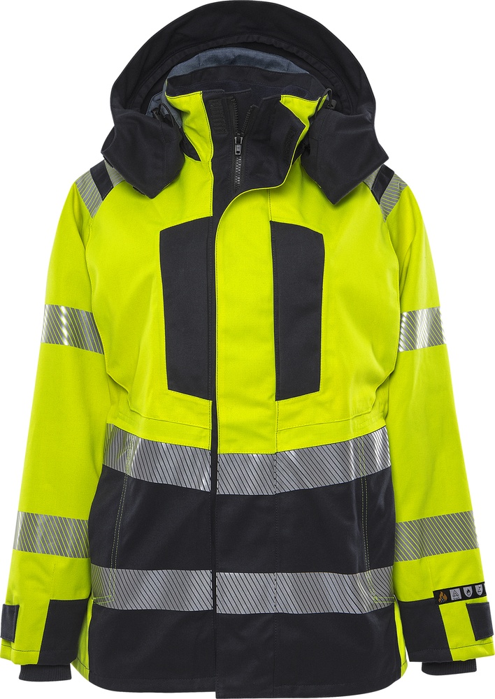 FristadsDamenFlamestatWarnschutzAirtechShelljackeKL34526ATHR300563Hi-VisYellowNavy-XS FristadsDamenFlamestatWarnschutzAirtechShelljackeKL34526ATHR300563Hi-VisYellowNavy-XS
