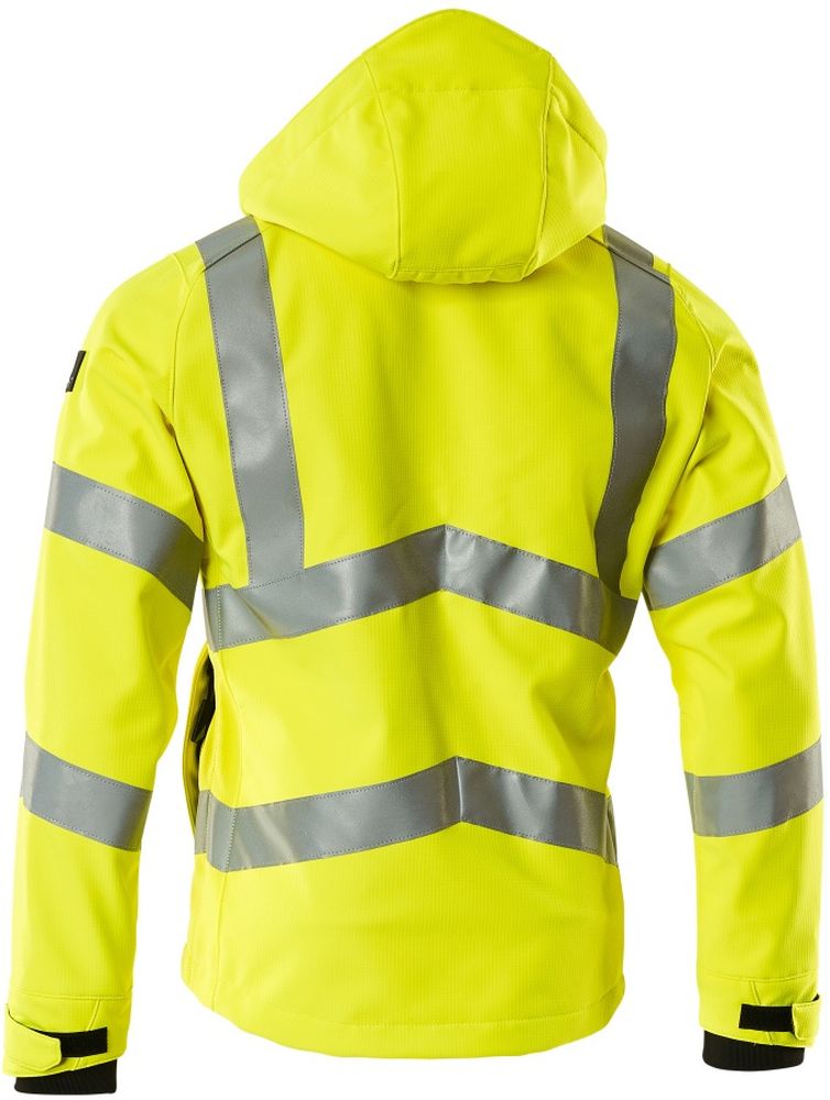 MascotSoftshellJackeBlackpoolSafeSupreme20502-246Hi-visGelb-XXL