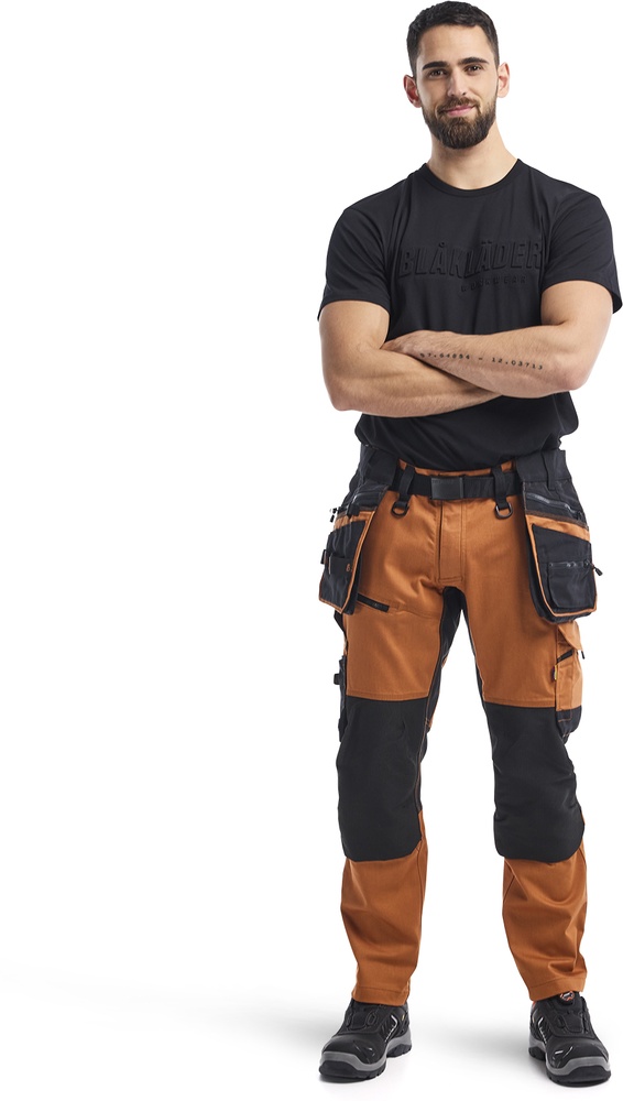 BlklderArbeitshoseSTRIKERHandwerkermitStretch19701149RostSchwarz-C144