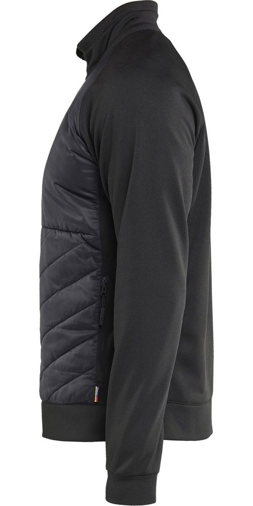 BlklderHybridSweater34182526SchwarzDunkelgrau-4XL