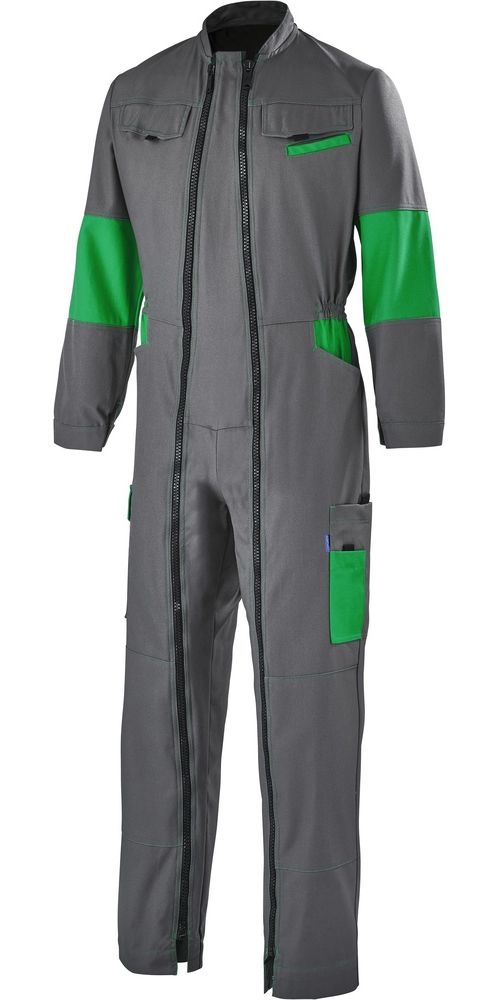 CepovettOverall2ReissverschlsseFacity94789035CharcoalGreyAmazonianGreen-XS