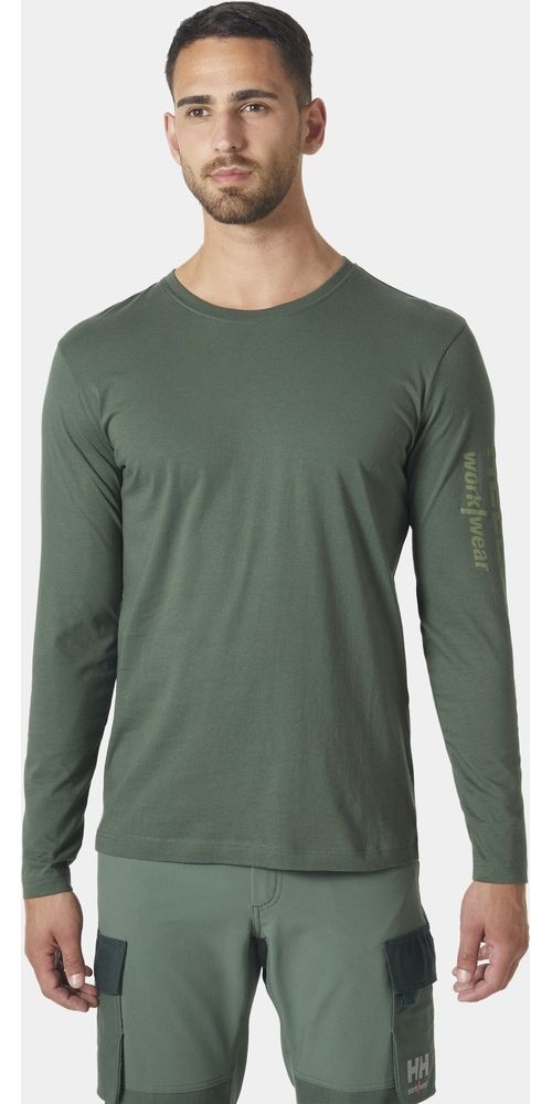 HellyHansenLongsleeveClassicLogo79282476Spruce-XS