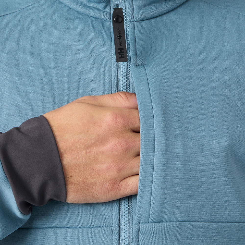 HellyHansenFleecejackeTechMidlayer72380WashedNavy-XS