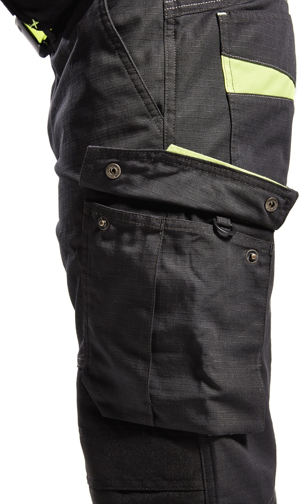 BlklderArbeitshoseServicemitStretch14951330SchwarzHighVisGelb-C146