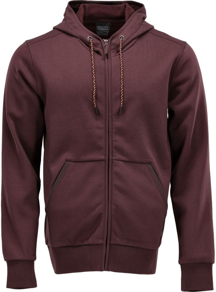 MascotKapuzensweatshirtmitReiverschlussCustomized22486-378Bordeaux-XXL