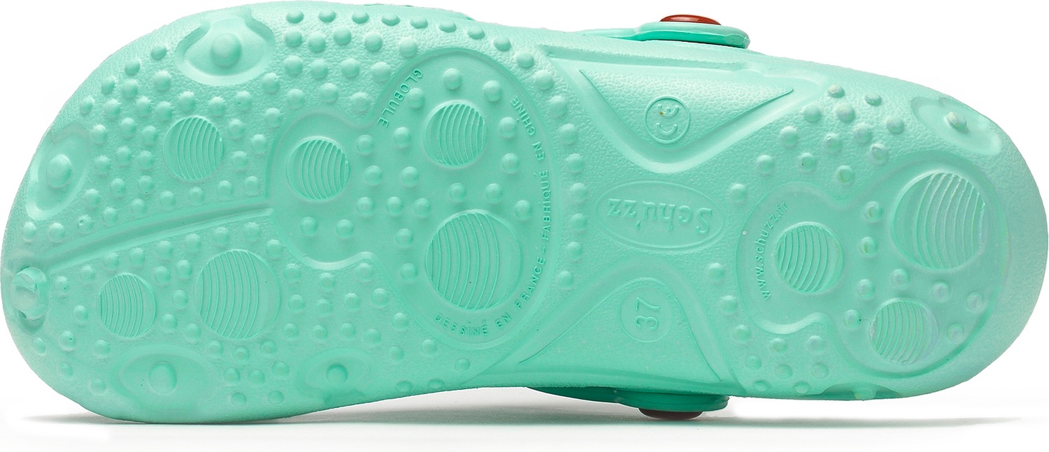 SchuzzSchuzzDamenClogBadeschuheGlobuleFemmeuniAquaBlau-39