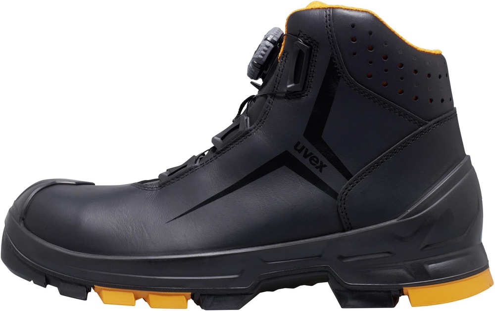 UvexSicherheitsschuhStiefel2SicherheitsstiefelS3LSRS3LBOAFitSystem65061SchwarzOrange-35Weite10