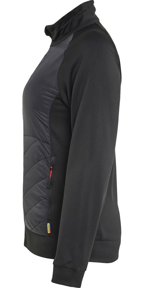 BlklderDamenHybridSweater34192526SchwarzRot-L