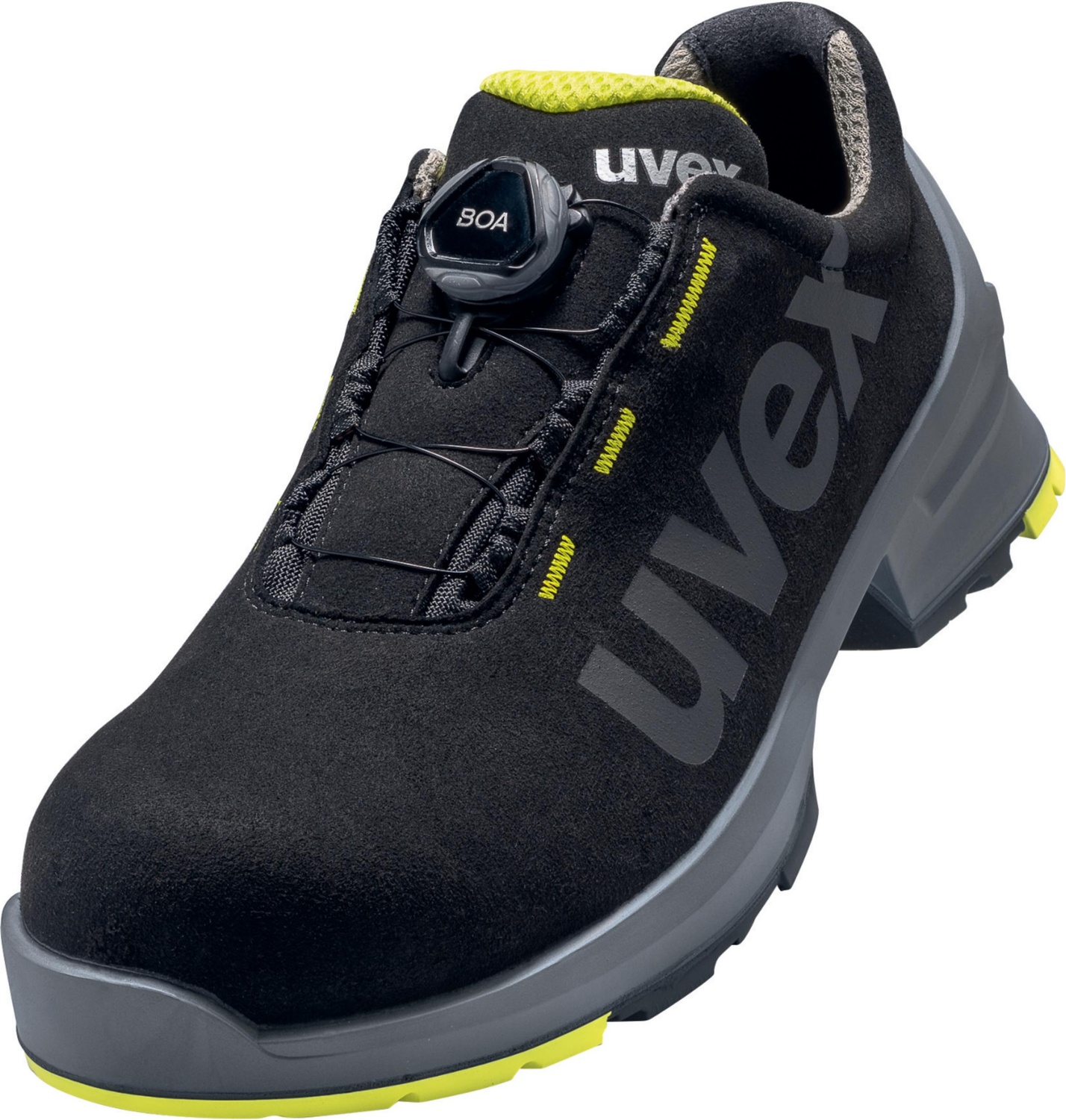 Uvex1HalbschuheS265668SchwarzGelb65668