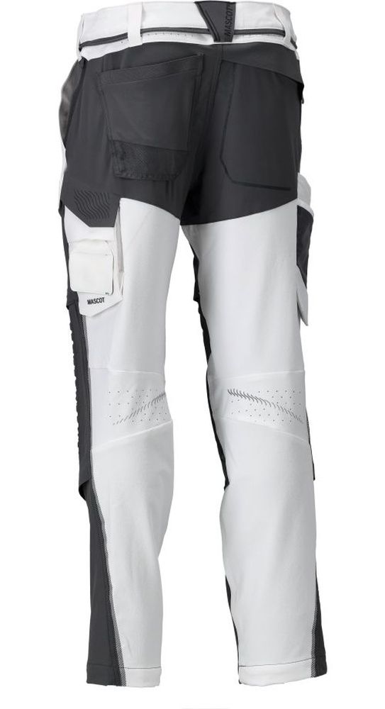 MascotHosemitKnietaschenMalerCustomized22079-605WeiAnthrazitgrau-C4476