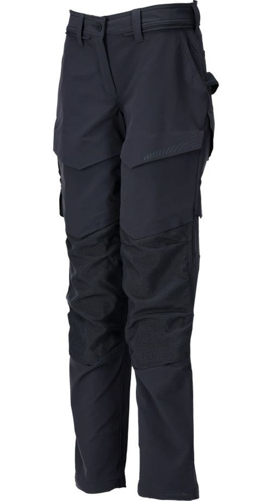 MascotDamenHosemitKnietaschenCustomized22378-311Schwarzblau-C3476