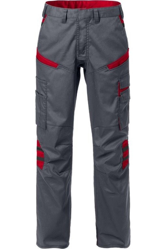 FristadsIndustrie-Stretch-HoseDamenhose2554STFPGrauRot-34