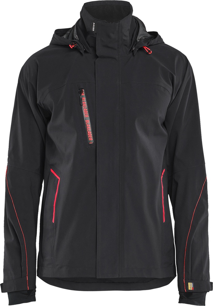 BlklderArbeitsjackeShellJackeStretch44831917SchwarzRot-4XL