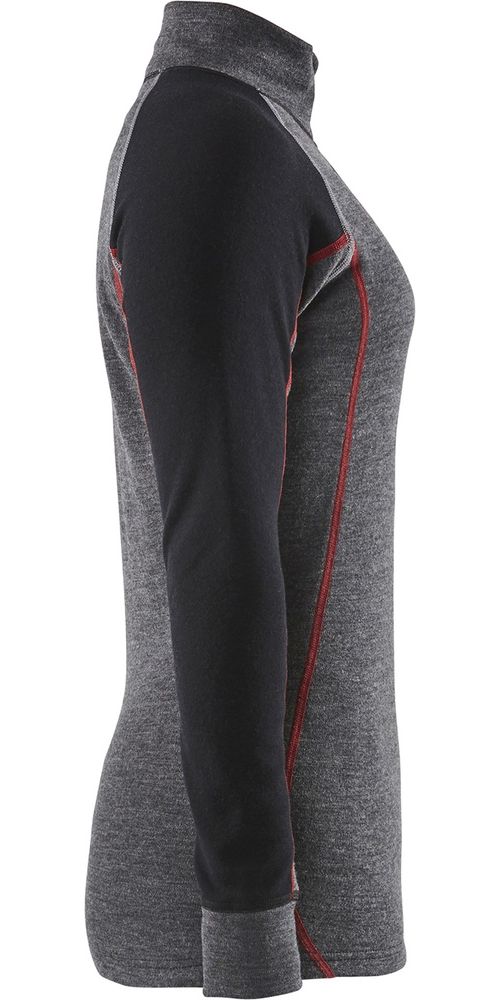 BlklderDamenThermo-ShirtHalf-ZipXWarm72991736