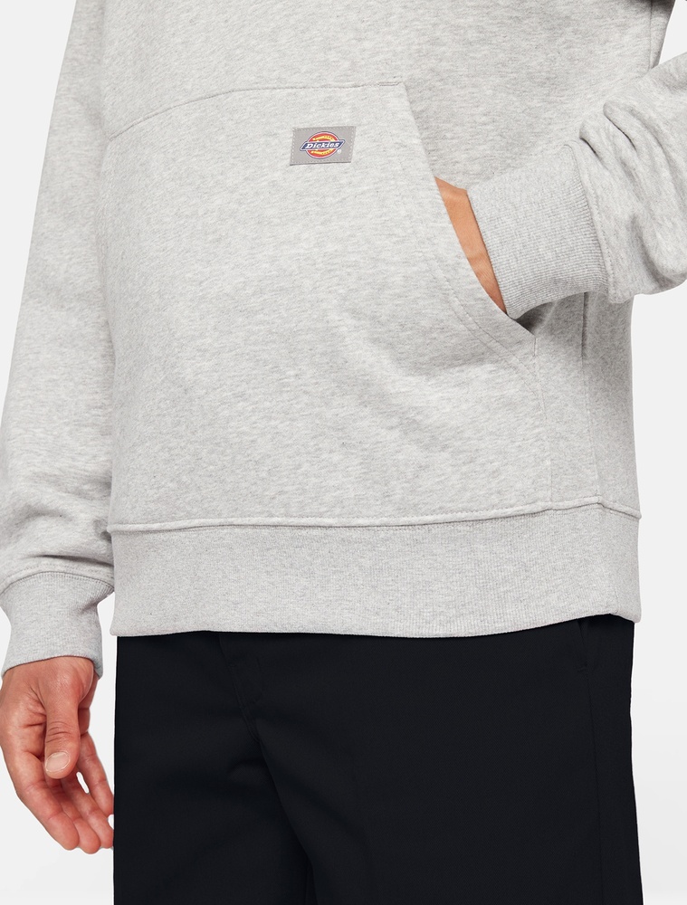 DickiesMidweightPulloverFleeceHoodieRegularDK0A4YT6HeatherGrey-S DickiesMidweightPulloverFleeceHoodieRegularDK0A4YT6HeatherGrey-S