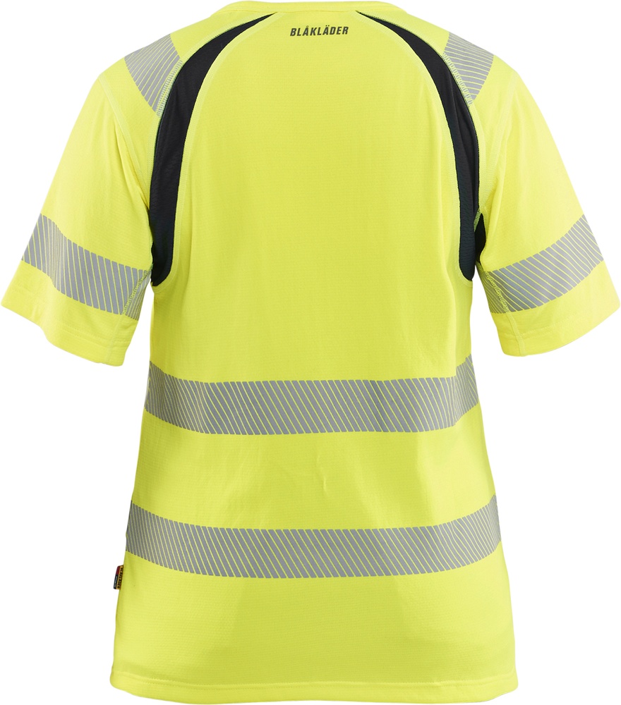 BlklderDamenHighVisT-Shirt35032537GelbSchwarz-L
