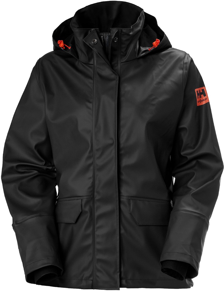 HellyHansenDamenRegenjackeLunaRainJacketBlack-XS