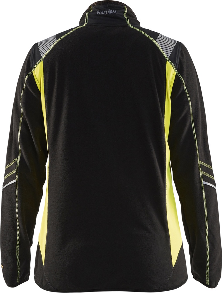 BlklderDamenArbeitsjackeMicrofleeceJacke49731010SchwarzHighVisGelb-L