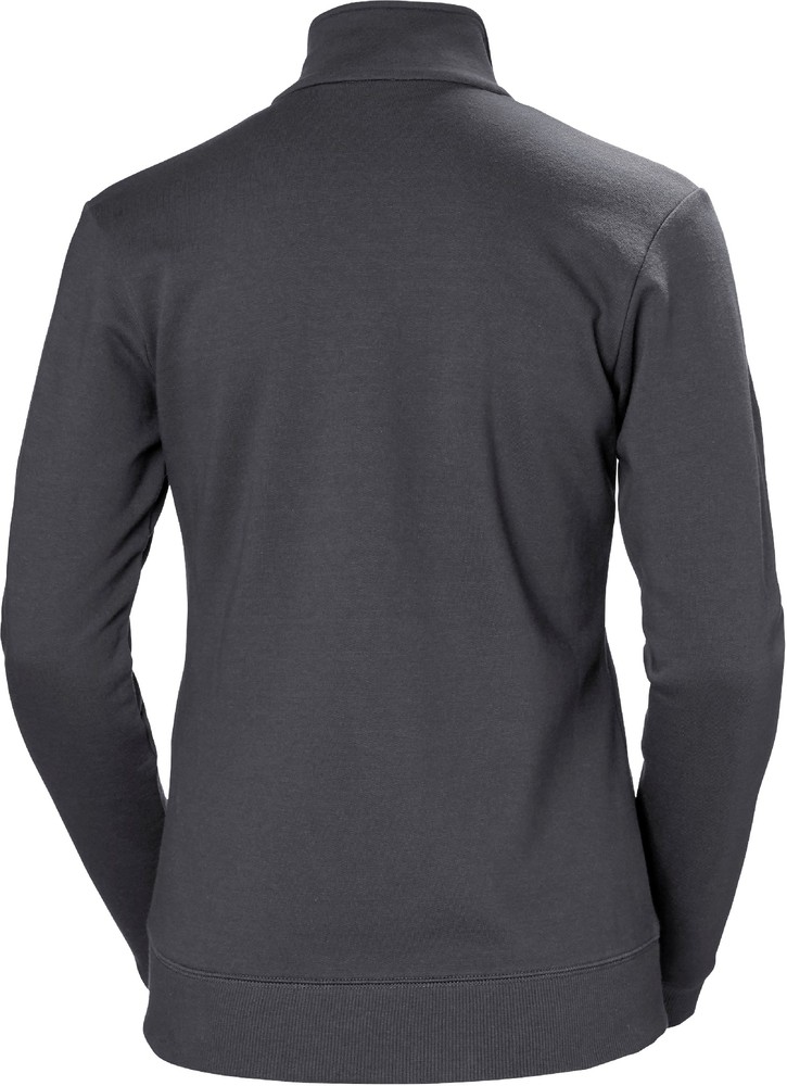 HellyHansenDamenClassicZipSweatshirtDarkGrey-XS