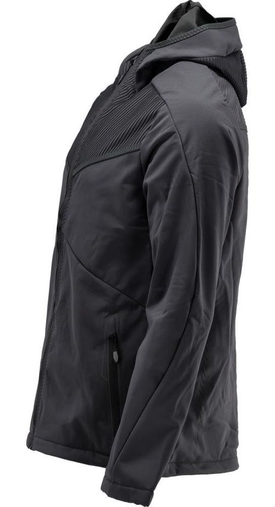 MascotSoftshellJackemitKapuzeCustomized22102-649Schwarz-XXL