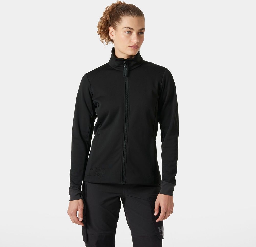 HellyHansenDamenFleecejackeWTechMidlayer72381Black-XS