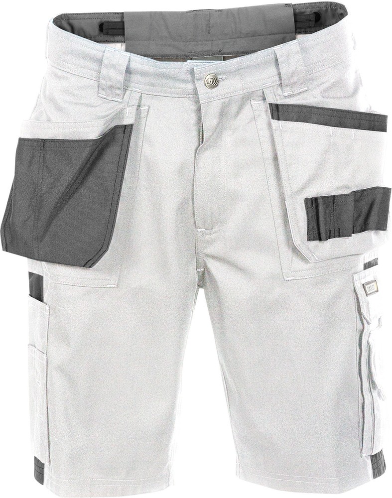 DassyZweifarbigeArbeitsshortsmitHolstertaschenMonzaPESCO61WeiZementgrau