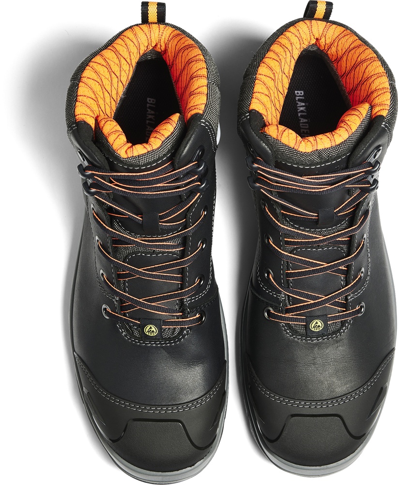 BlklderSicherheitsschuhEliteSicherheitsstiefelS3Wasserdicht24390000Schwarz-35