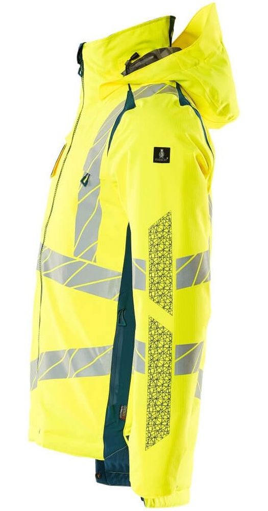 MascotWinterjackeAccelerateSafe19035-449Hi-visGelbDunkelpetroleum-XXL