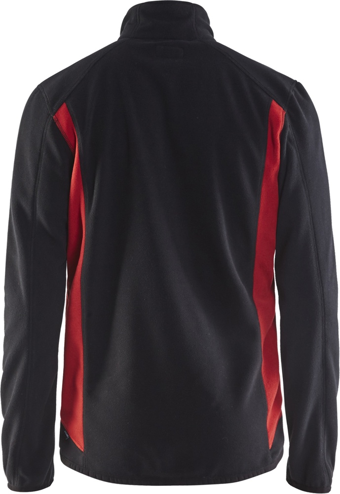 BlklderArbeitsjackeFleecejacke47302510SchwarzRot-4XL