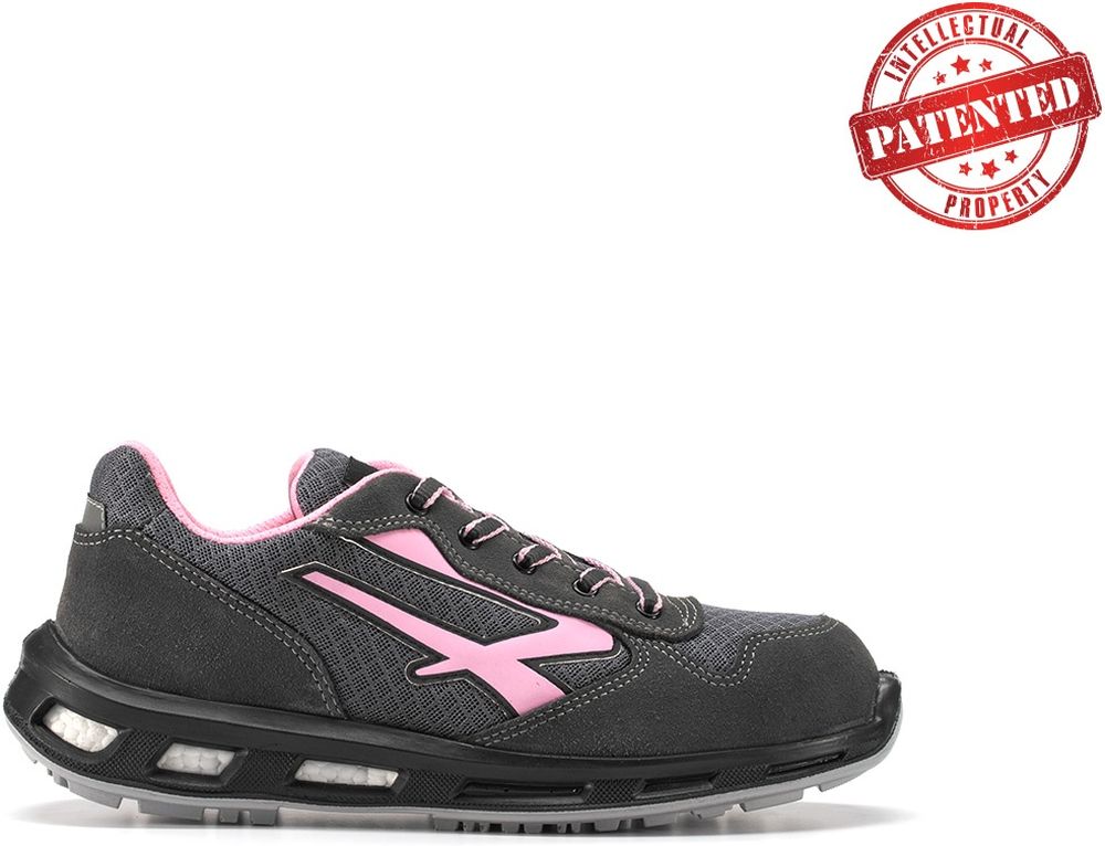 U-PowerSicherheitsschuheHalbschuheCherryEsdS1PSrcRL20196Schwarz-35