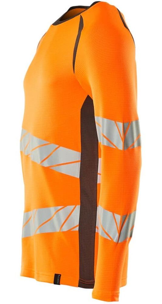 MascotT-ShirtLangarmAccelerateSafe19081-771Hi-visOrangeDunkelanthrazit-XXL