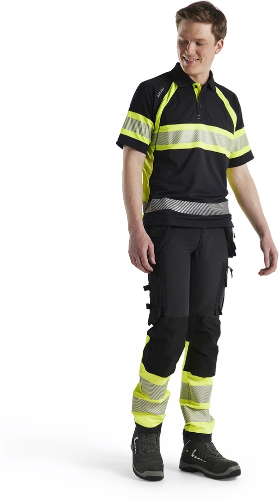 BlklderArbeitshoseHighVis4-Wege-Stretch19931642SchwarzHighGelb-C144