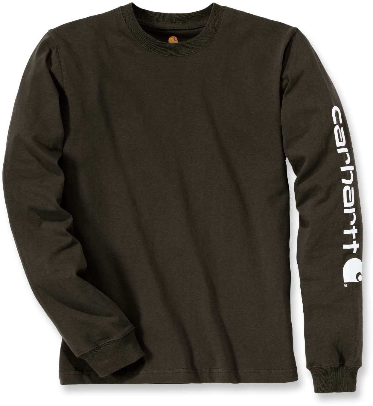 CarharttHerrenT-ShirtSleeveLogoT-ShirtLSPeat CarharttHerrenT-ShirtSleeveLogoT-ShirtLSPeat