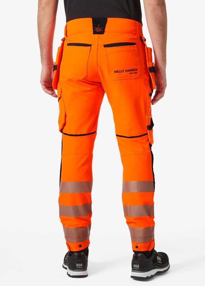 HellyHansenArbeitshoseIcuBrzConsPantCl2OrangeEbony-C44