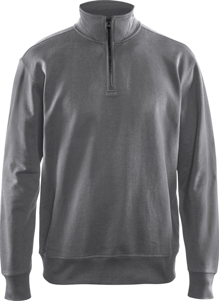 BlklderSweatshirtHalf-Zip33691158Grau-4XL