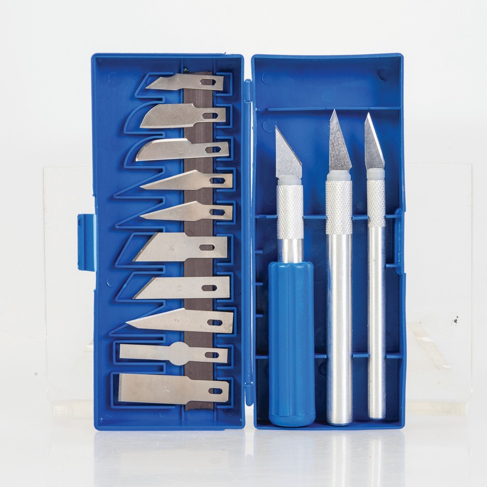 SilverlineFeinarbeitenHobbymesser16-tlgSatz16-tlg