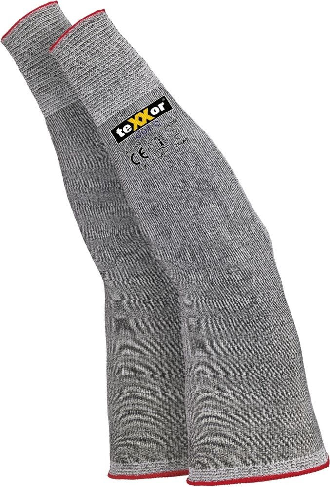 teXXorSchnittschutz-ArmstulpeCutC12Stck2613Grau-Meliert-8