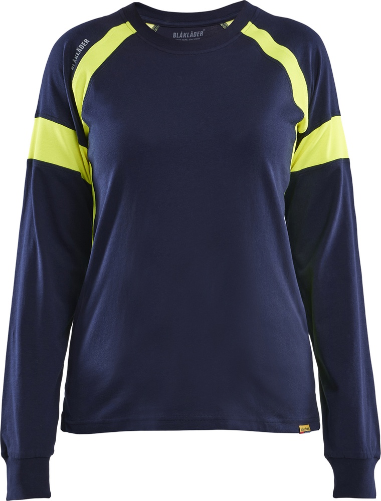 BlklderDamenLongsleeveLangarmshirtmitHighVis35211030